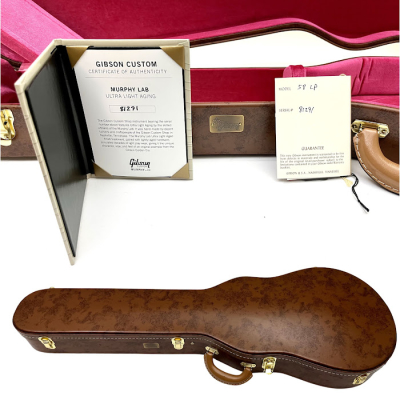 Gibson Custom Shop - MURPHY LAB ULT LITE 58 LP - BOURBON BURST 8